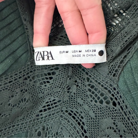 ZARA LINEN SLIP DRESS ZW COLLECTION - Picture 3 of 6